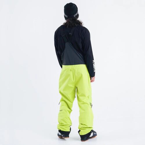 Kalhoty PLANKS Charger 3L Shell Bib Pants fluoro lime