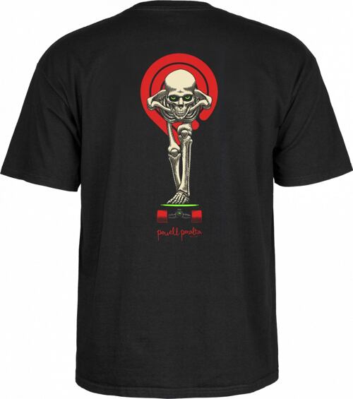 Tričko POWELL PERALTA Tucking Skeleton black