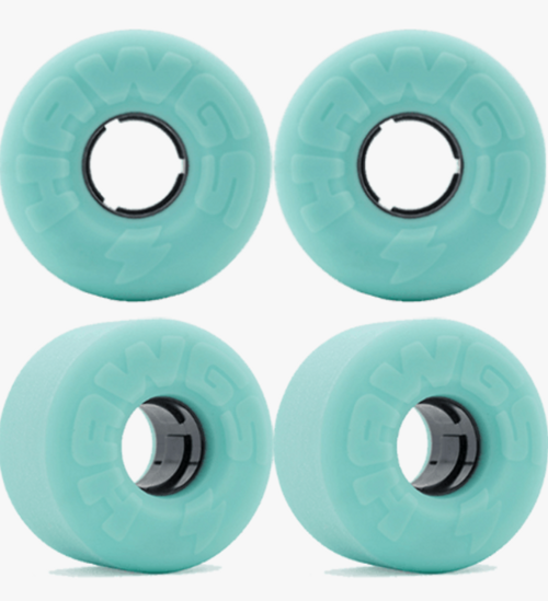 Kolečka EZ HAWGS 63mm oceal teal